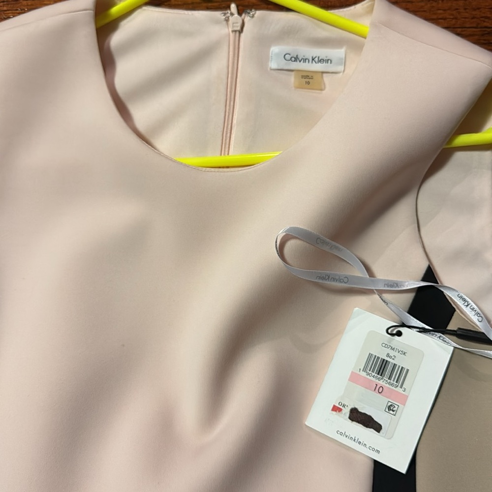 Calvin Klein colorblock scuba dress - Picture 5 of 5